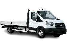 Truck Hire Comber - Ford Transit Dropside Van - Van hire Comber